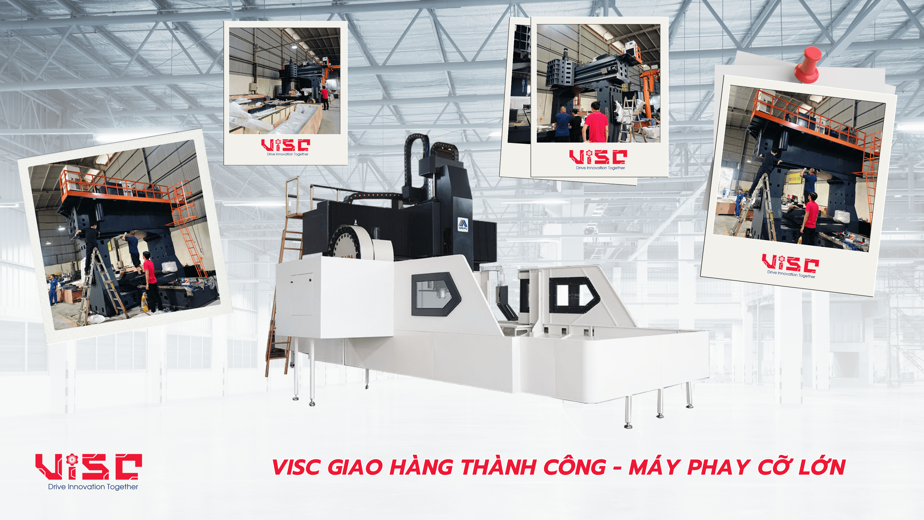 Giao hàng máy phay WP4028